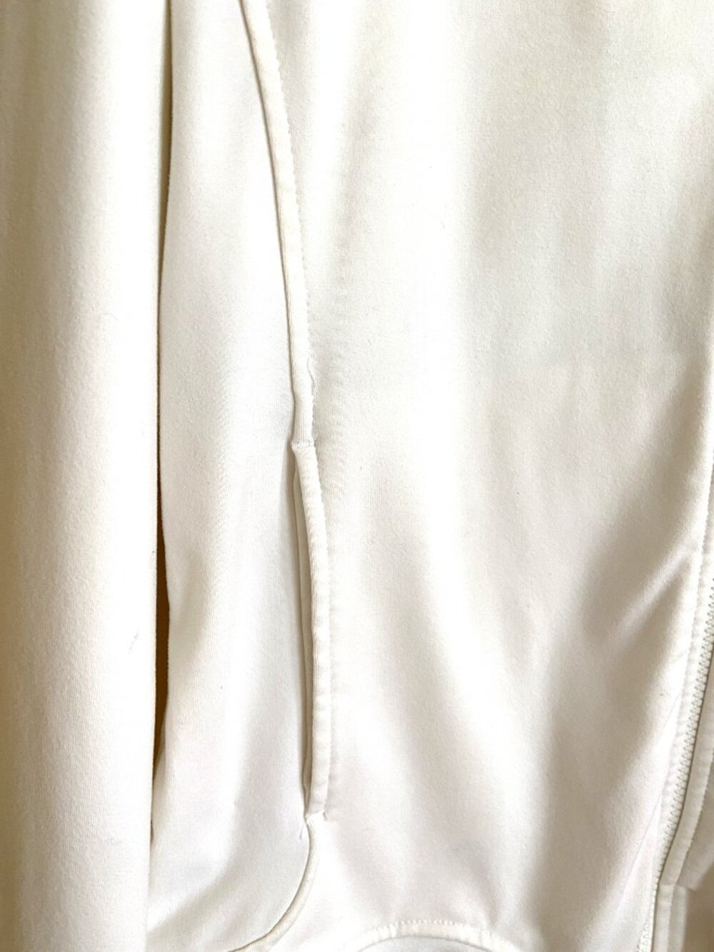 Old Navy Full Zip Stand Collar performance jacket white gold lotus embroidery - Picture 3 of 8